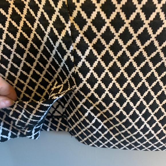 Navy and white pencil skirt Sz lrg - Picture 5 of 5